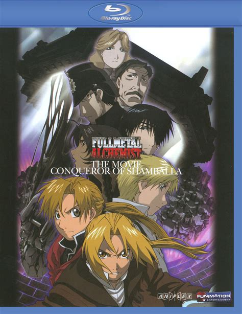 fullmetal alchemist conqueror of shamballa blu ray